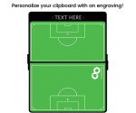 Blackout Soccer Clipboard
